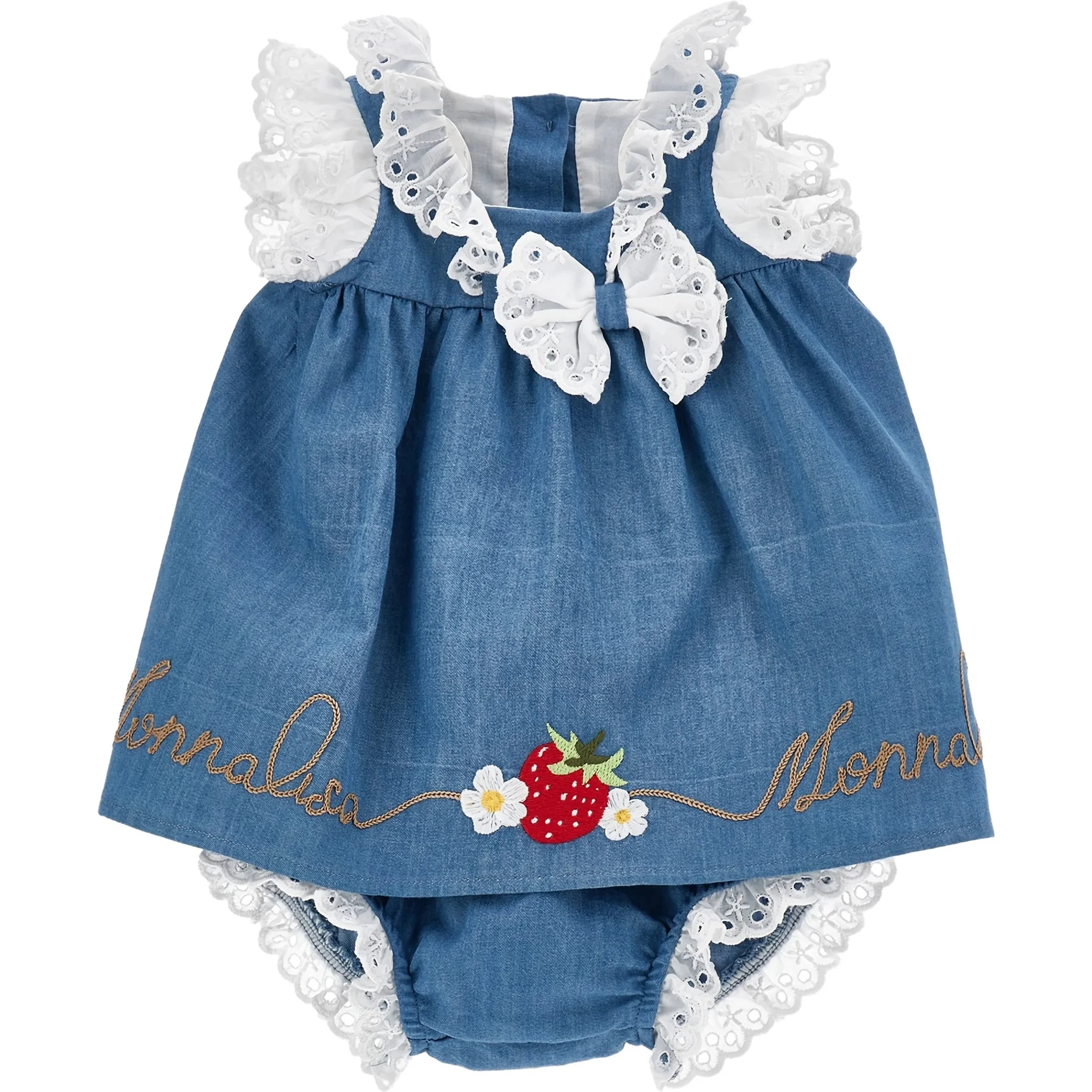 Monnalisa Clothing.... Clear Blue