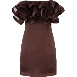 Elisabetta Franchi Dresses Brown