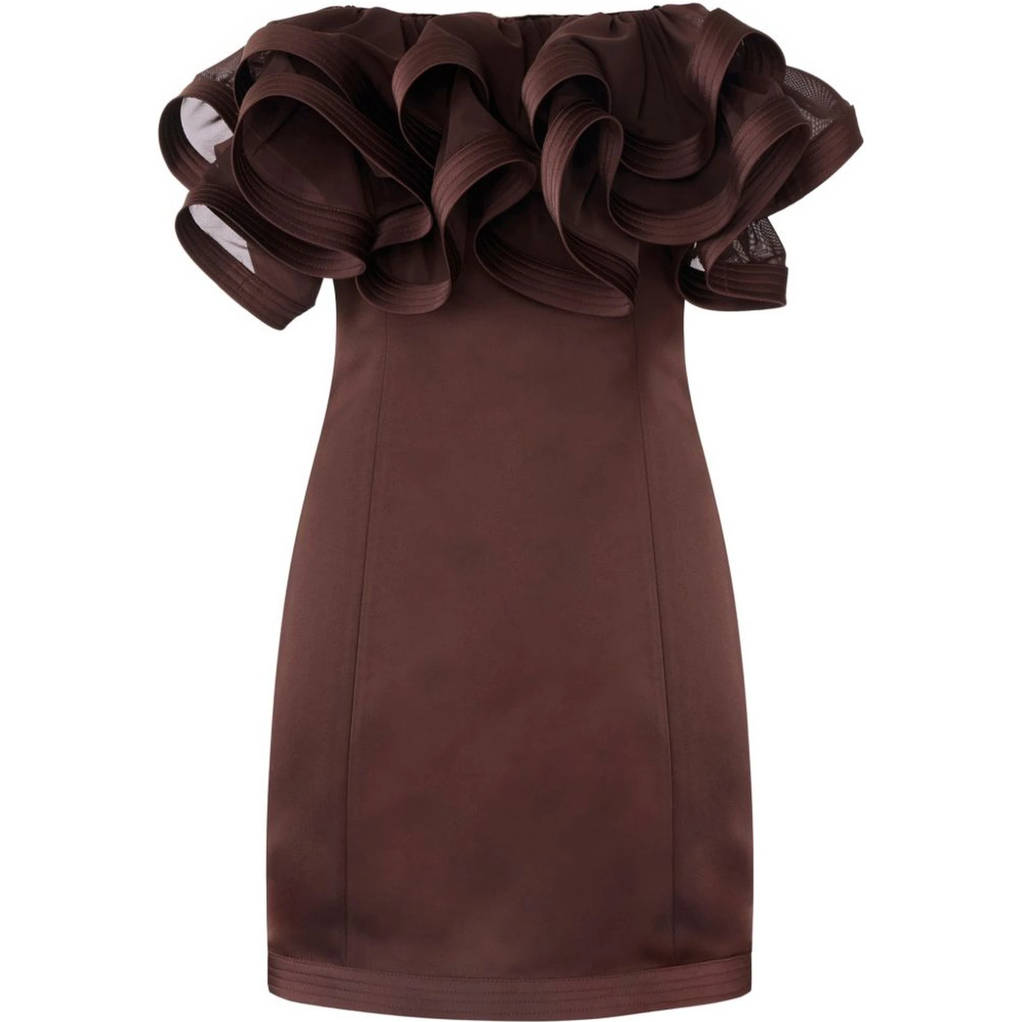 Elisabetta Franchi Dresses Brown