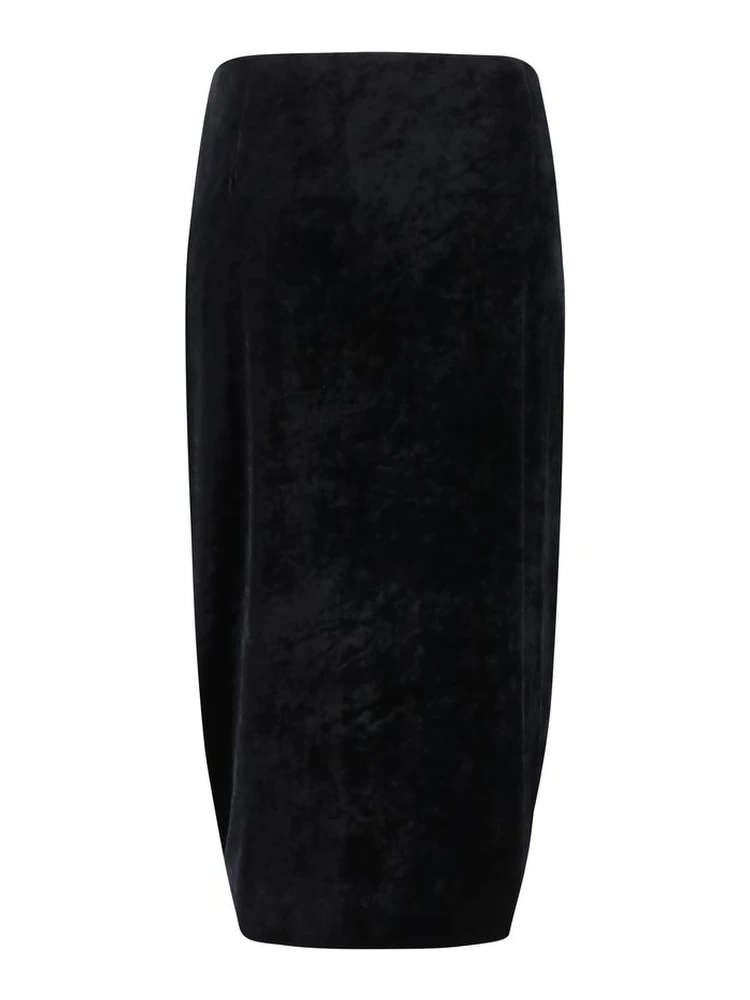Black Viscose Long Skirt alternative