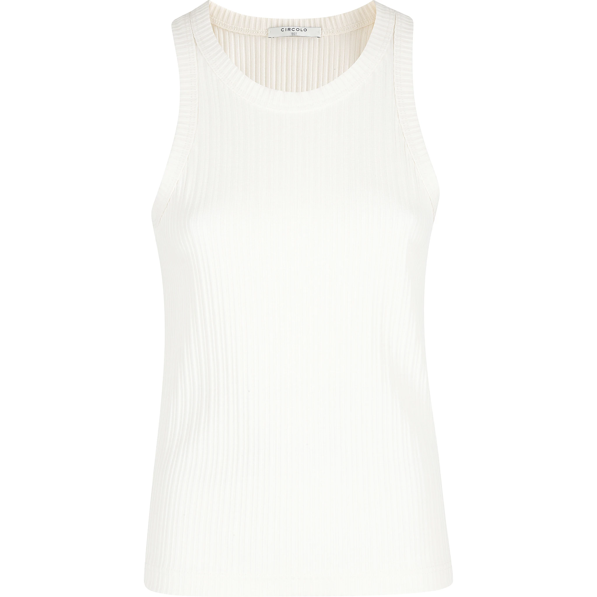 TANK TOP RIBBED