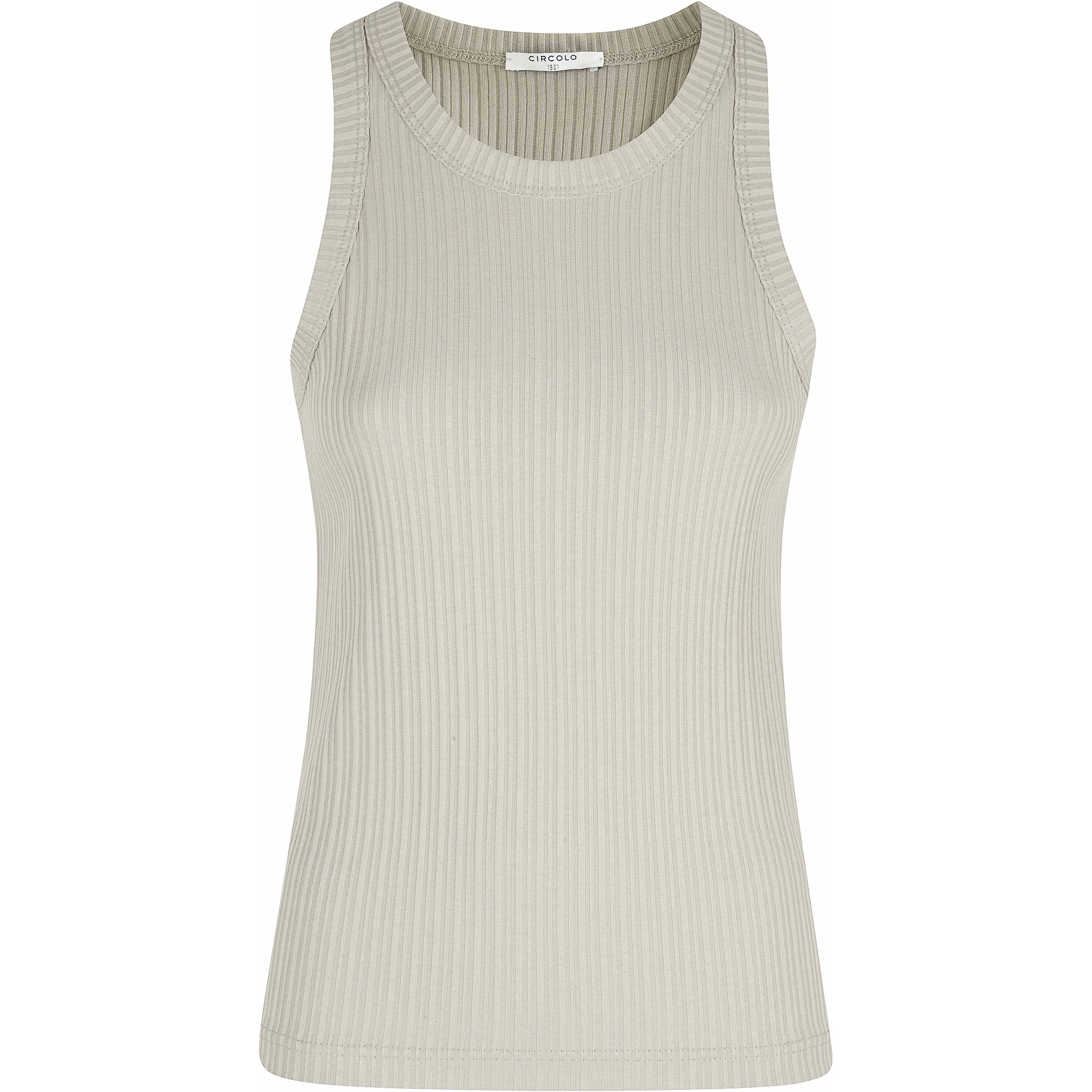 TANK TOP RIBBED