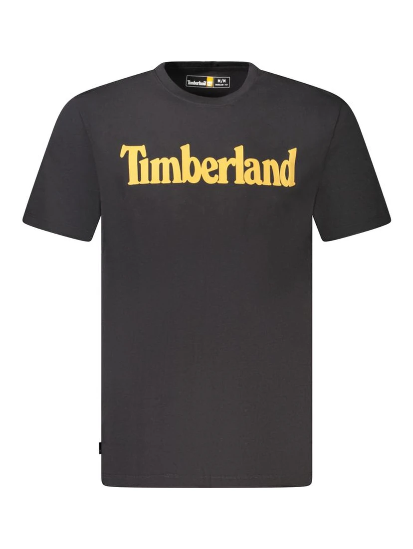 Black Organic Cotton Men T-Shirt