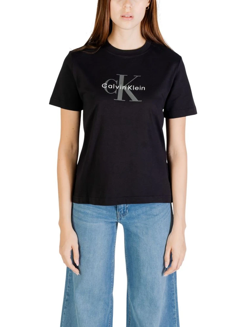 Black Cotton T-Shirt
