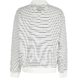 STRIPED COLLARED