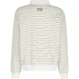 STRIPED COLLARED