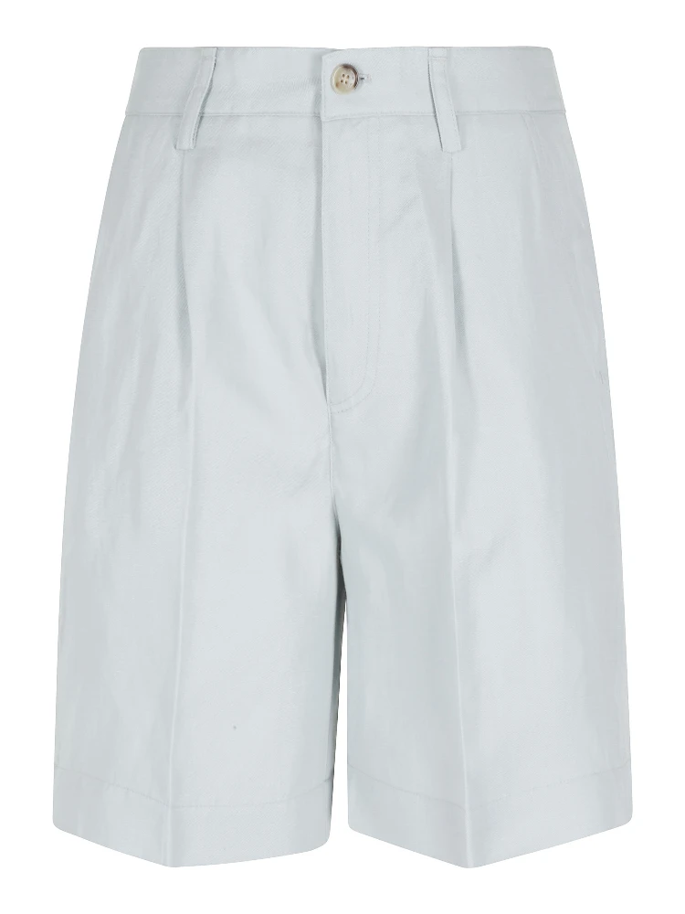 VISCOSE LINEN SHORTS