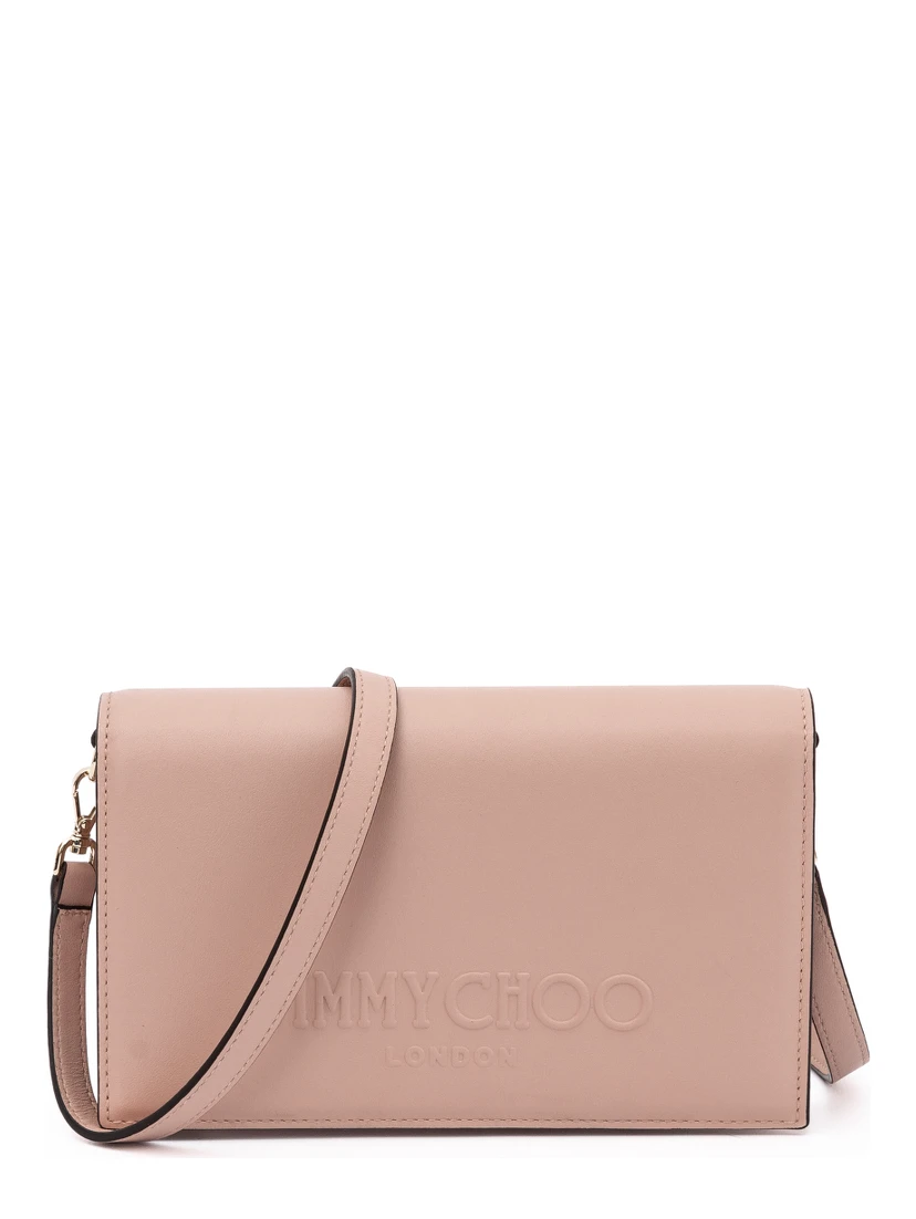 Podwer Pink Avenue Leather Shoulder Strap Bag