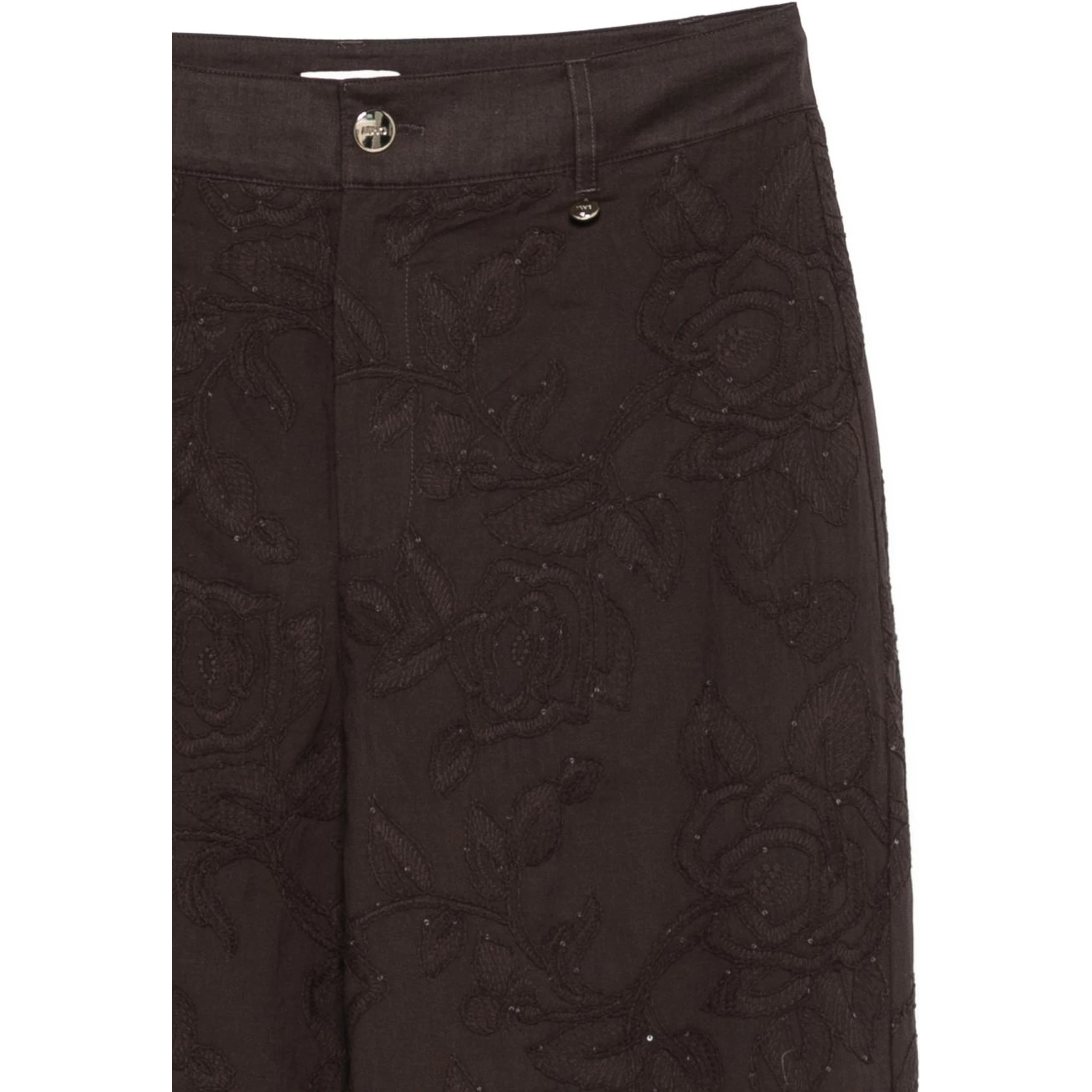 Liu Jo Trousers Brown