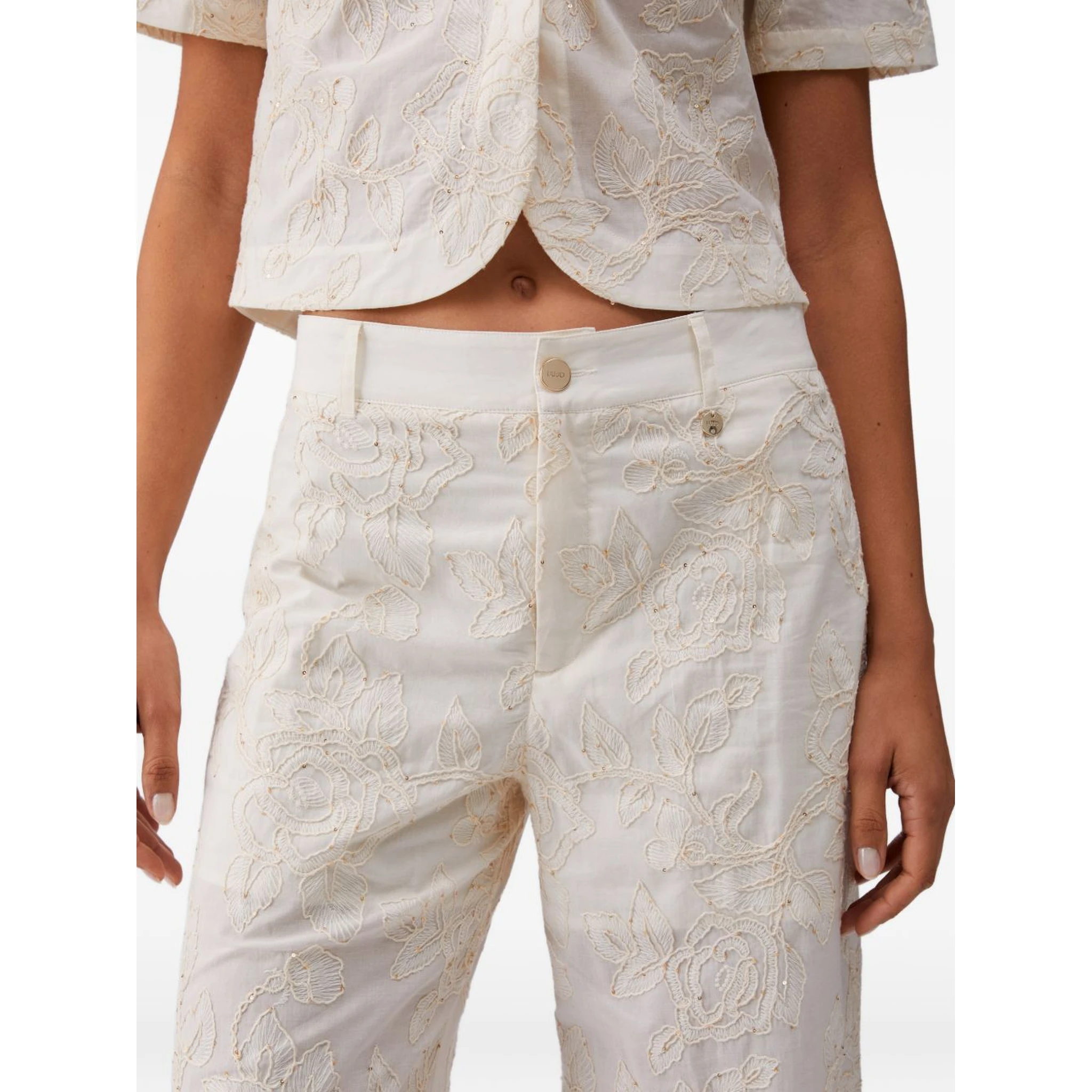 Liu Jo Trousers Natural