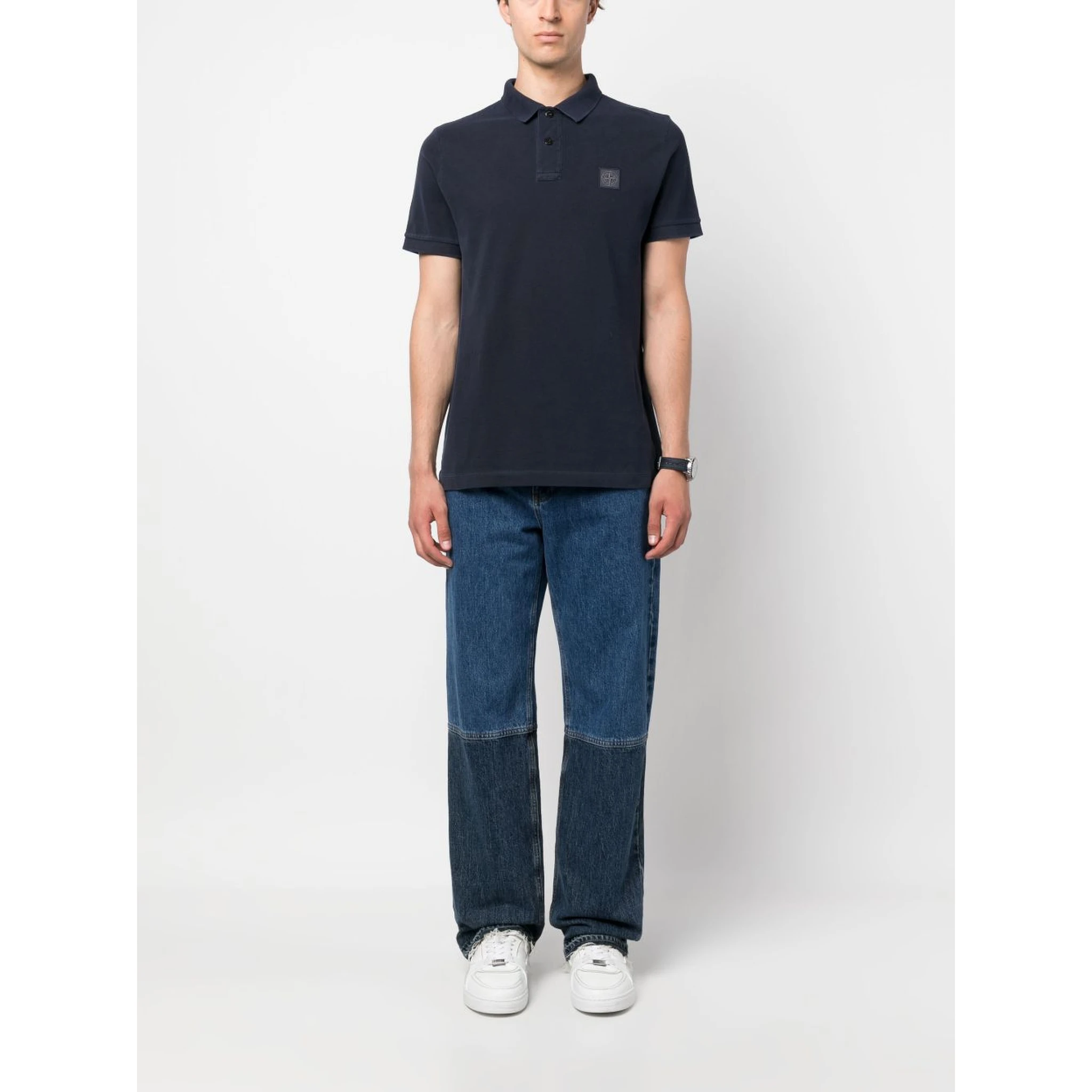Stone Island T-shirts and Polos Blue