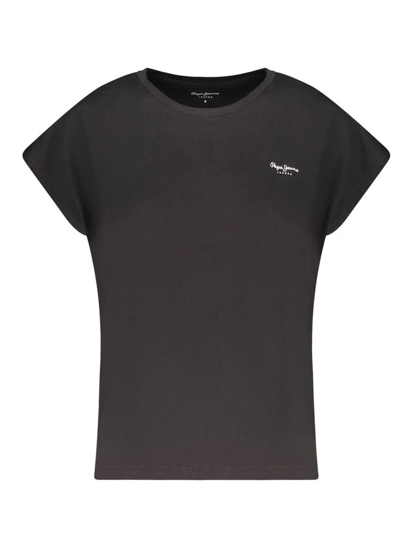 Black Cotton T-Shirt
