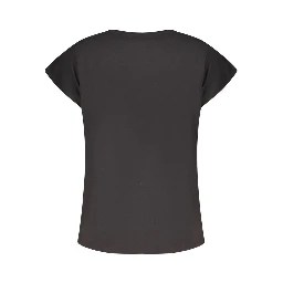 Black Cotton T-Shirt