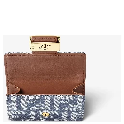 Wallet denim effect