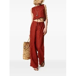 Twin-set Trousers Brown