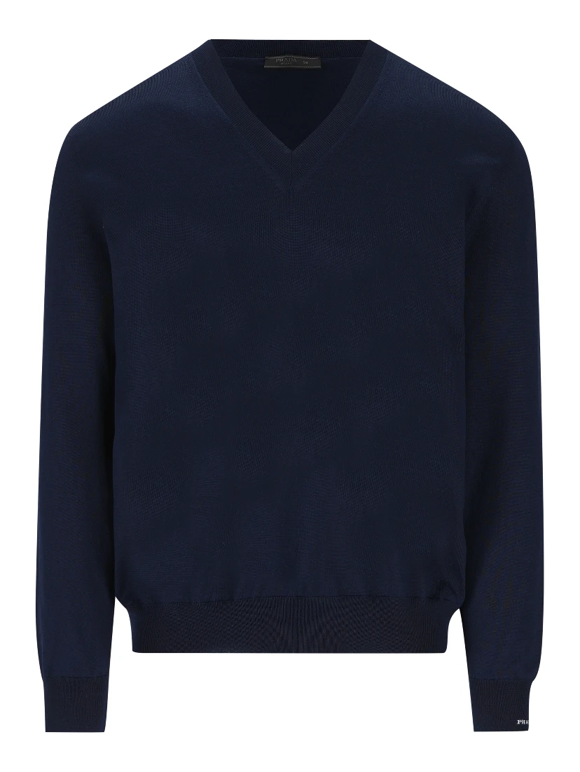 Prada Sweaters Blue