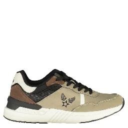 Verde Poliestere Men Sneaker
