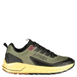 Verde Poliestere Men Sneaker