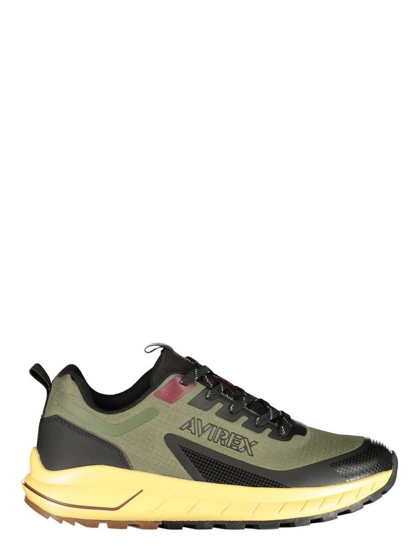 Verde Poliestere Men Sneaker
