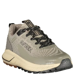 Grigio Polyester Men Sneaker