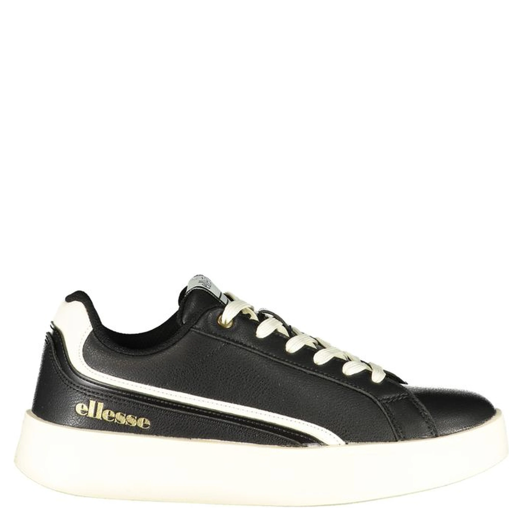 "Nero Polyurethane Women Sneaker"