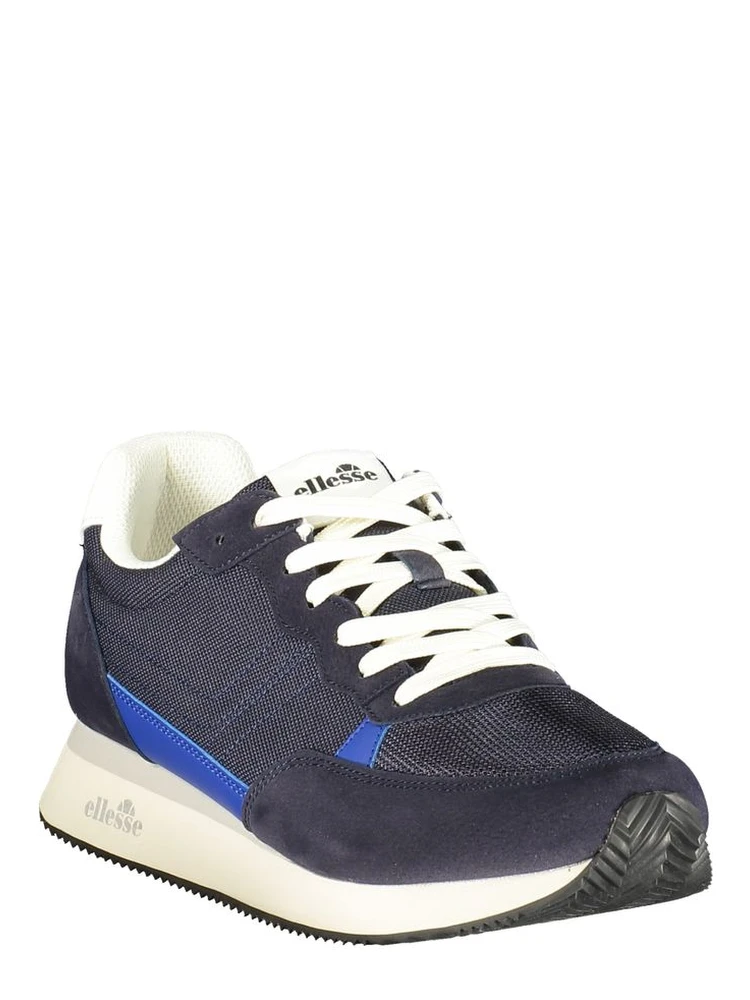 Blue Polyurethane Men Sneaker alternative