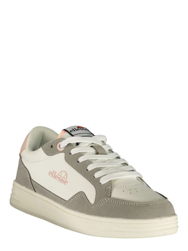 White Polyurethane Women Sneaker alternative
