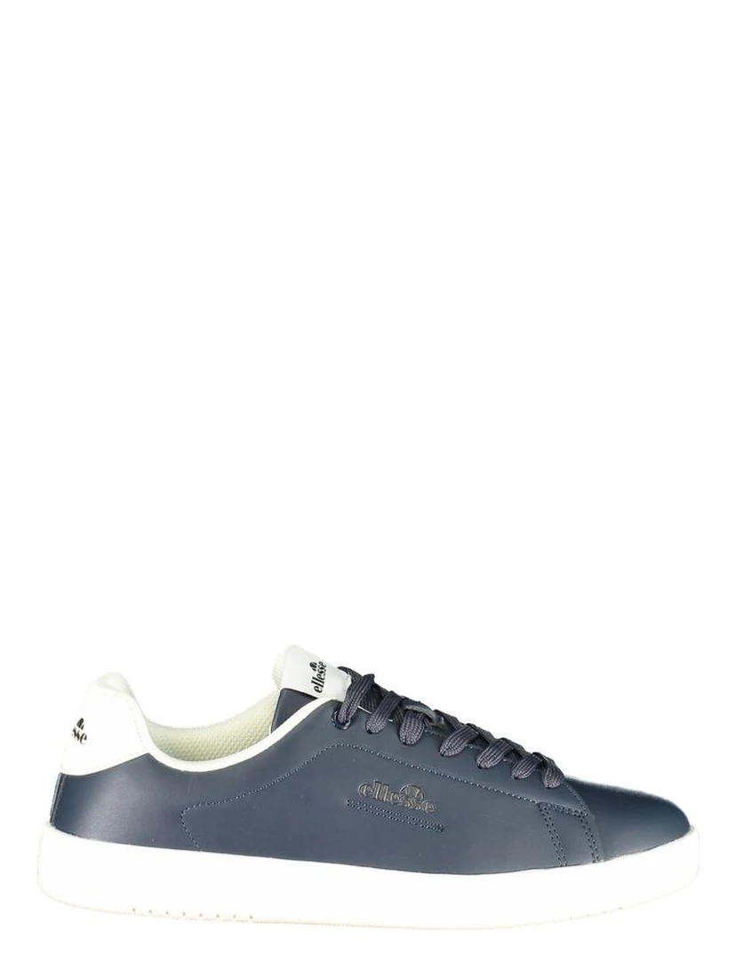 Blue Polyester Athletic Sneakers