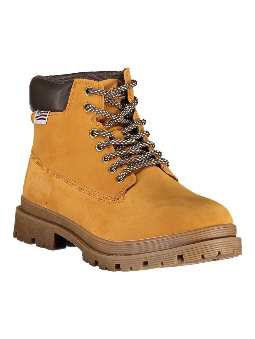 Marrone Polyurethane Men Ankle Boot