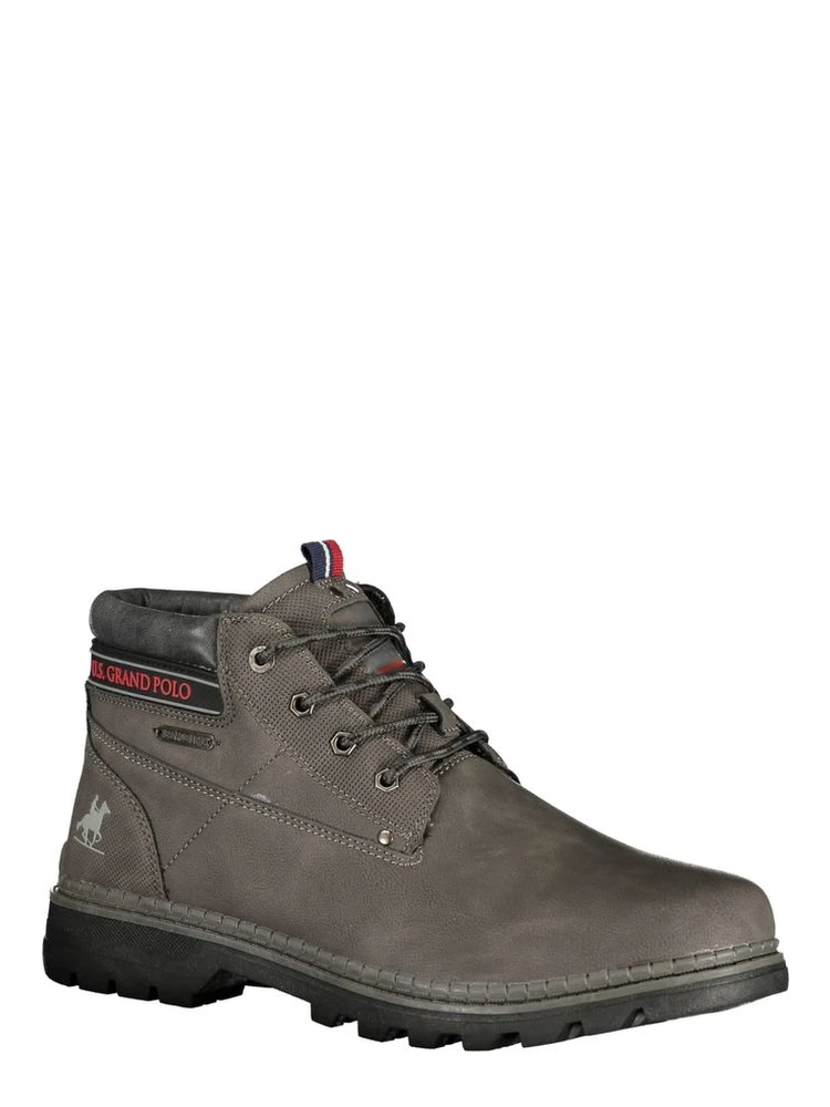 Grigio Polyurethane Men Ankle Boot alternative