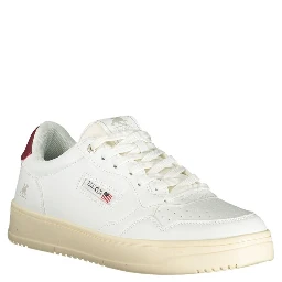 Bianco Poliuretano Uomo Sneaker