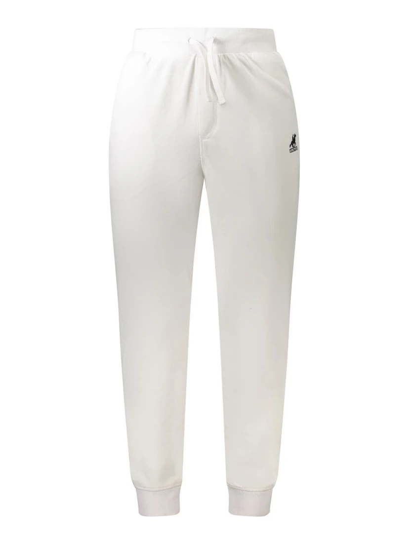 White Cotton Men's Sweatpant