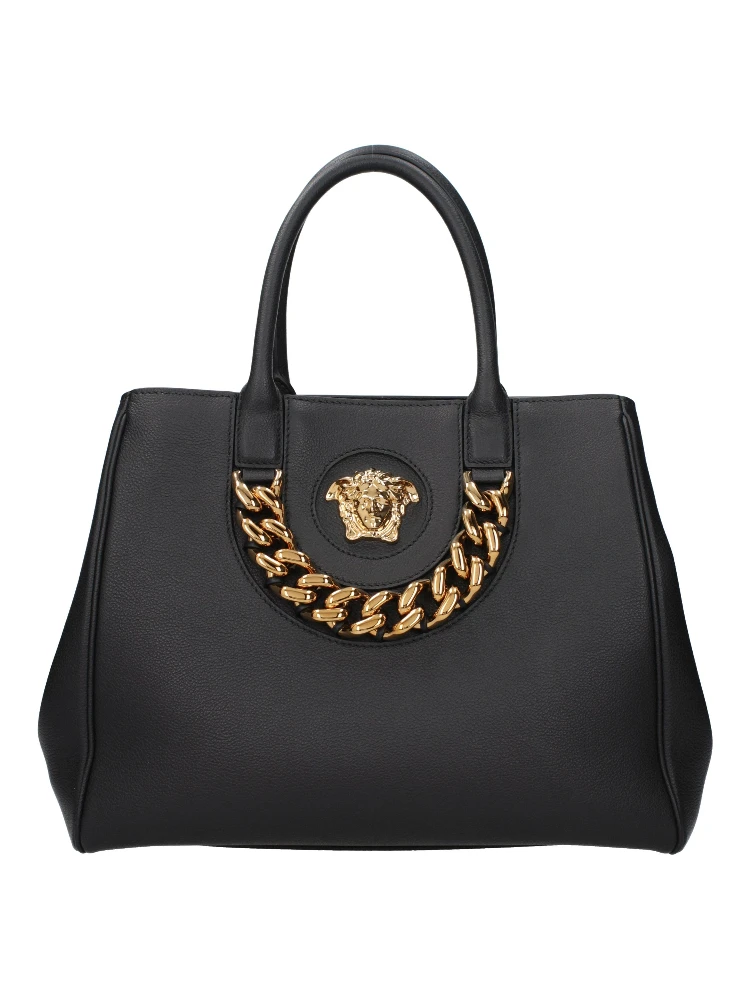 Black Leather Handbag