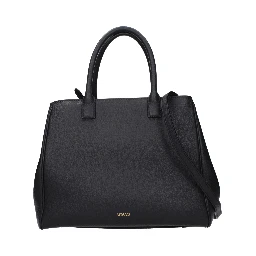 Black Leather Handbag