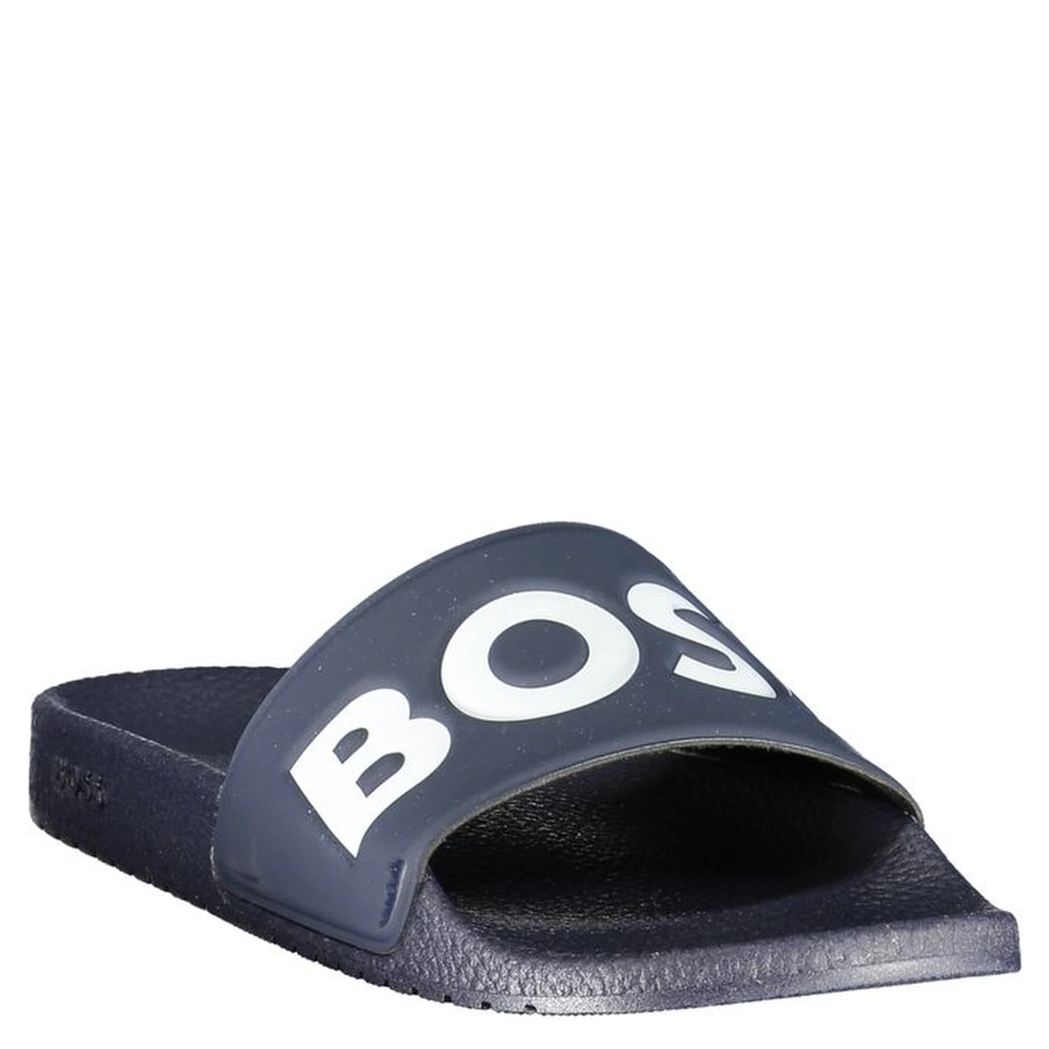 Blue Polyurethane Men Slipper