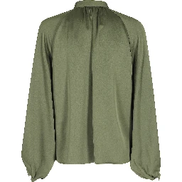 STAND COLLAR BLOUSE