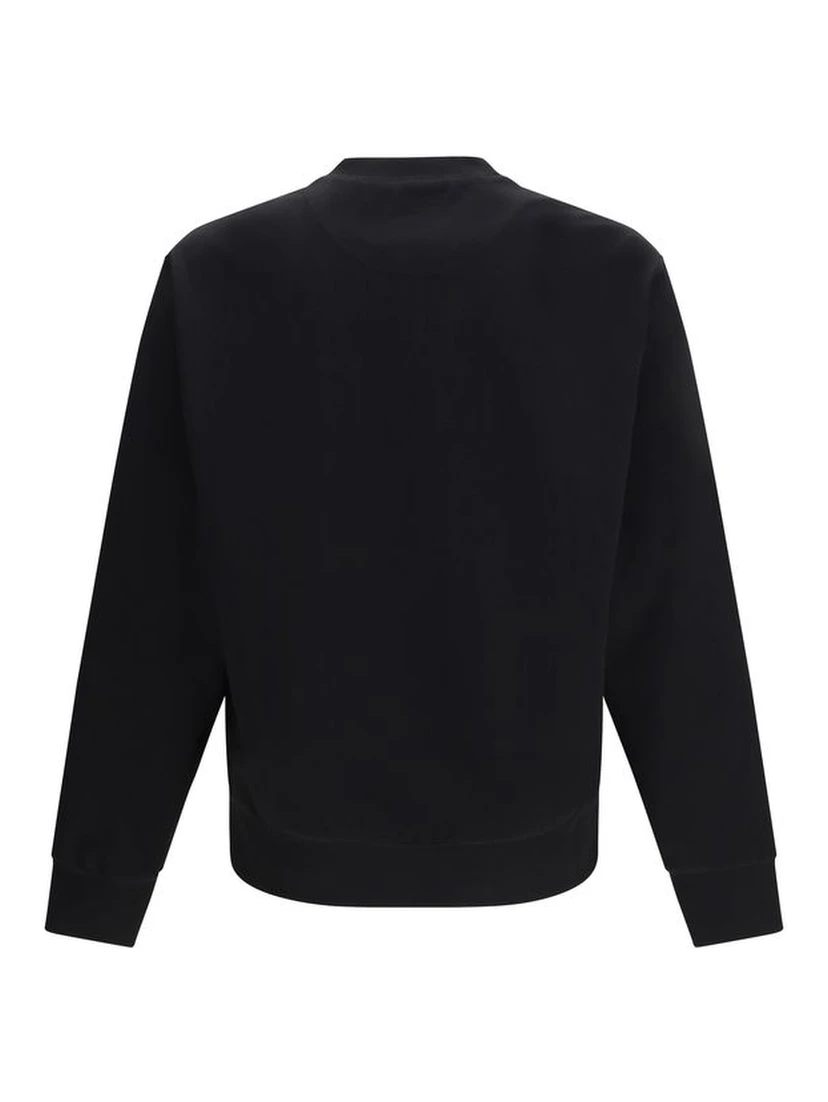 Black Viscose Sweatshirt