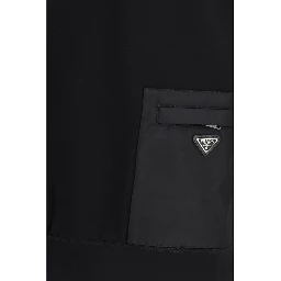 Black Viscose Sweatshirt