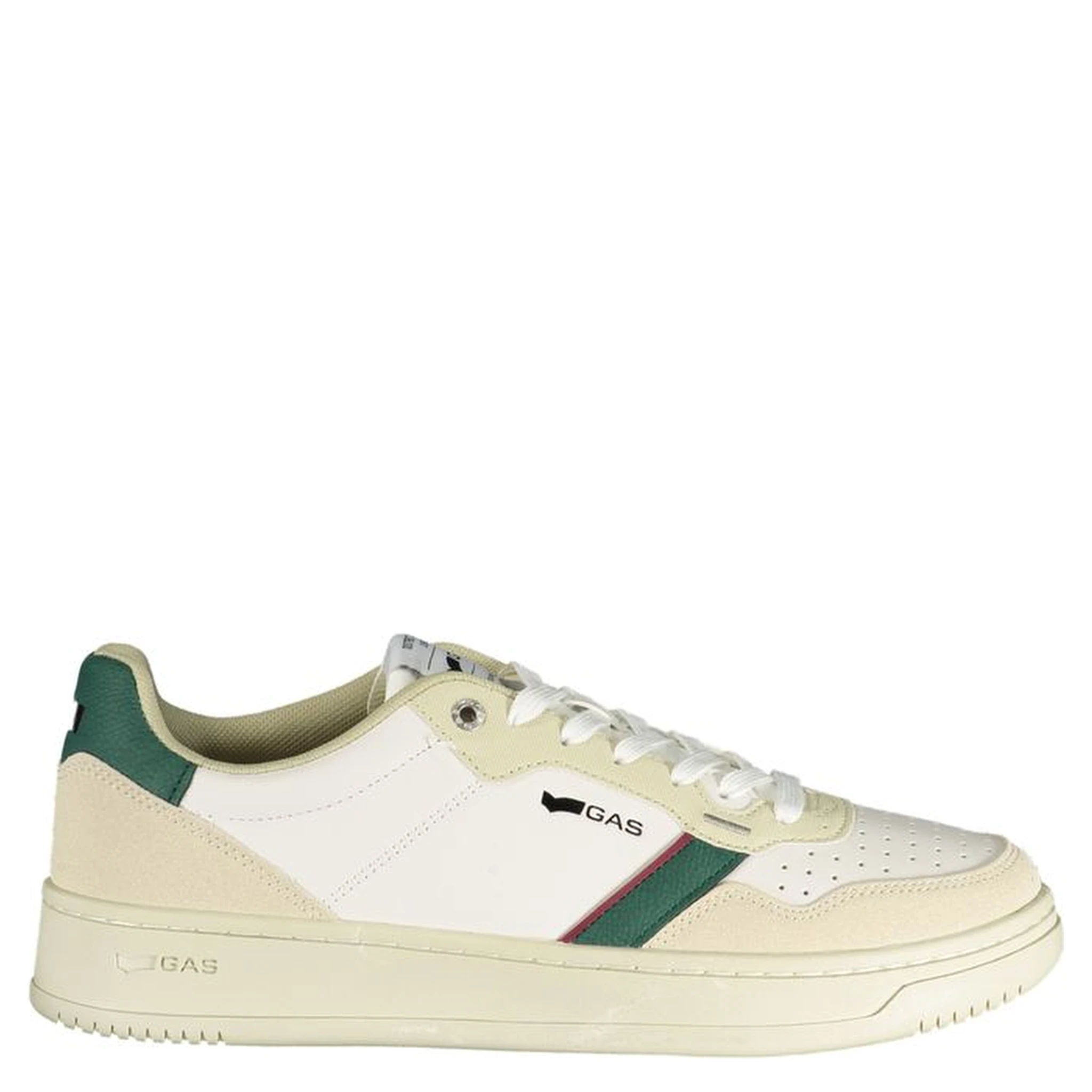 White Polyurethane Men's Sneaker