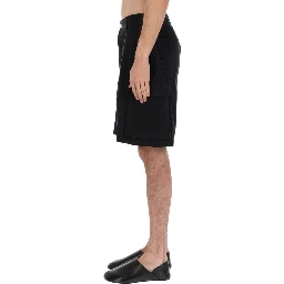 SHORTS WITH LOGO PATCH