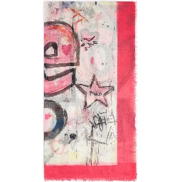 PINKO ROCK AND ROLL FOULARD scarf