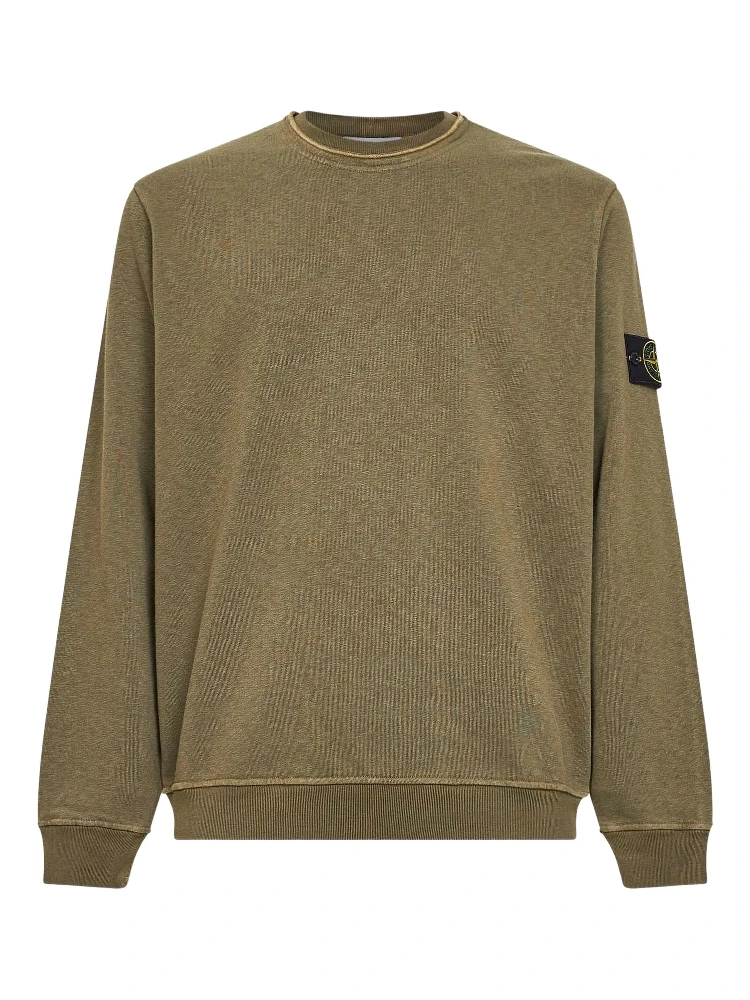 Stone Island Sweaters Green