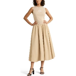 COTTON MAXI SKIRT