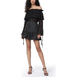 MINI "PEPLUM" SKIRT
