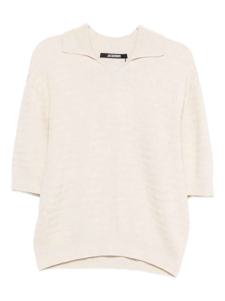 JACQUEMUS Sweaters Beige