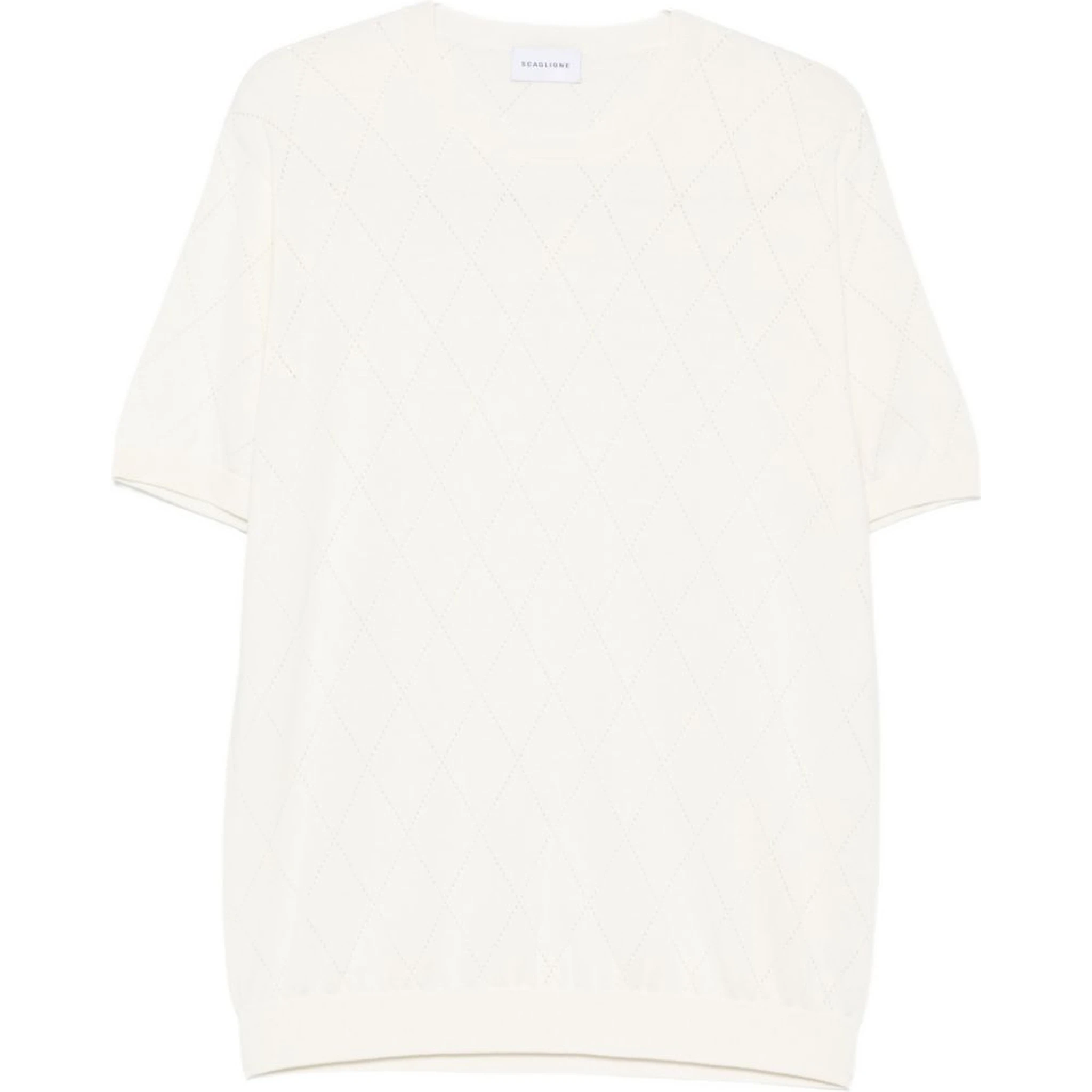 SCAGLIONE T-shirts and Polos White