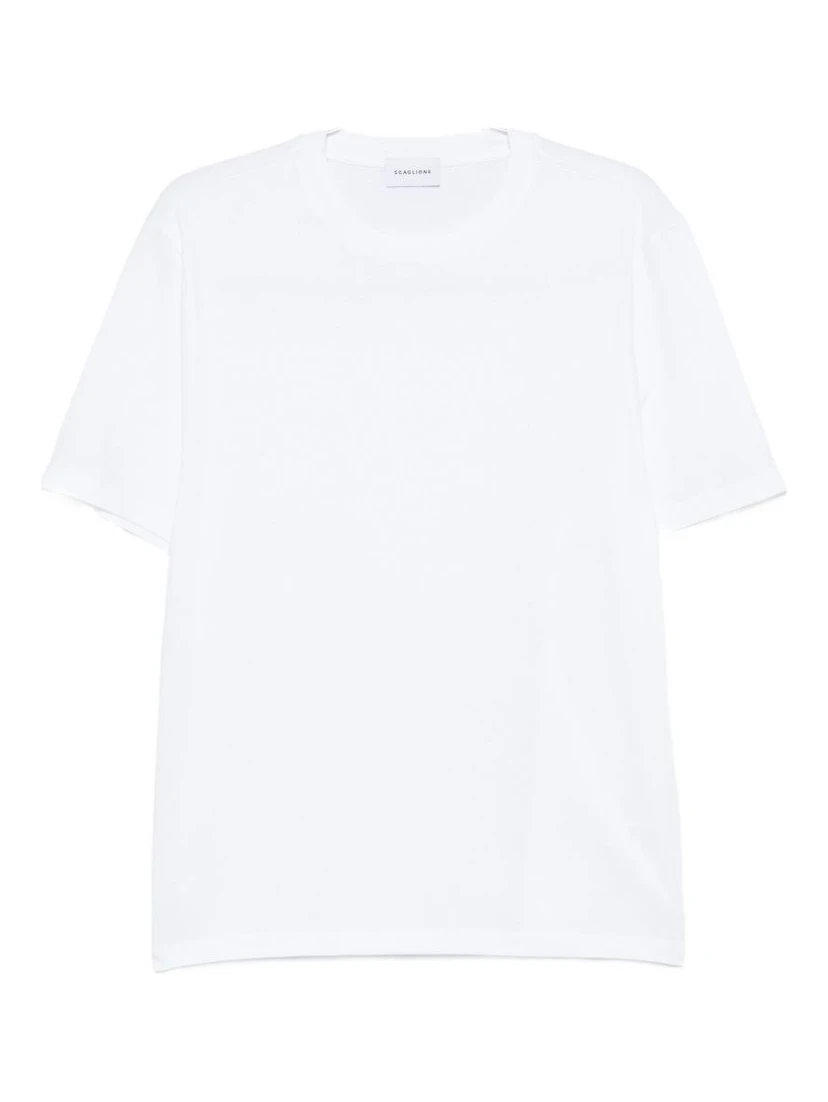 SCAGLIONE T-shirts and Polos White
