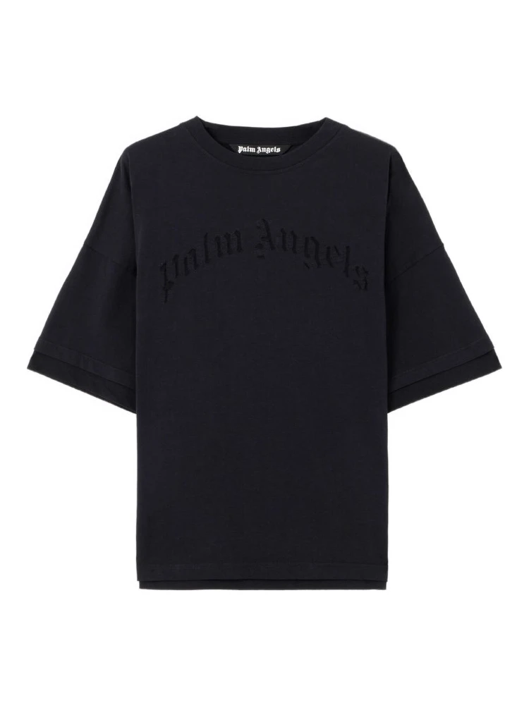 Palm Angels T-shirts and Polos Black
