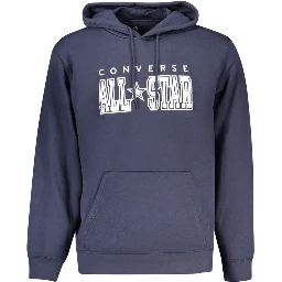Blue Cotton Men's Sweatshirt