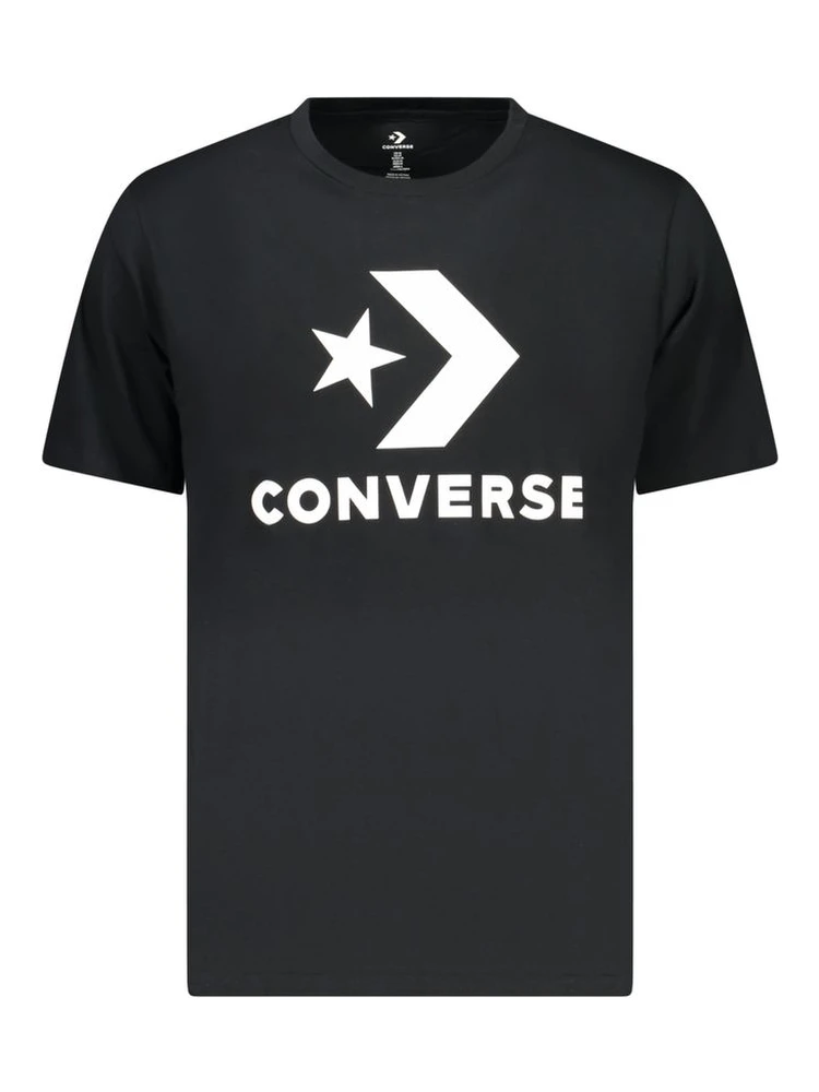 Black Cotton Men's T-Shirt